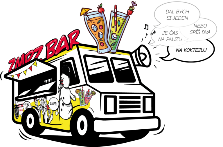 Praha pojízdný koktejlový catering